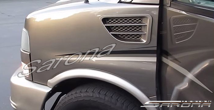 Custom GMC Savana Van  All Styles Side Vents (1996 - 2024) - $290.00 (Part #GM-002-ST)